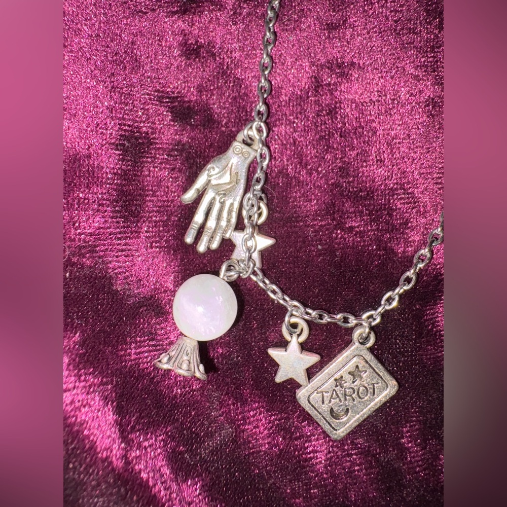 Silver Tarot Necklace